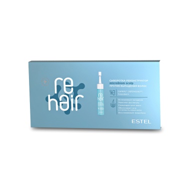 Estel Professional Сыворотка-реконструктор против выпадения волос Microbiom scalp reHair, 7x10 мл купить