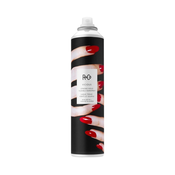 R+Co Спрей для укладки подвижной фиксации Загул Vicious strong hold flexible hairspray, 310 мл купить