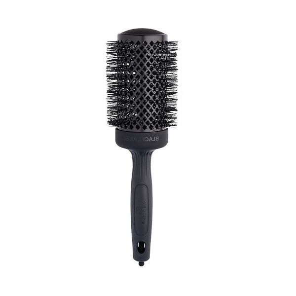 Olivia Garden Термобрашинг Expert Blowout Shine Wavy Bristles Black Label, 55 мм купить