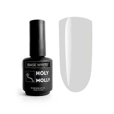 Holy Molly База для гель-лака Base, White, 15 мл купить