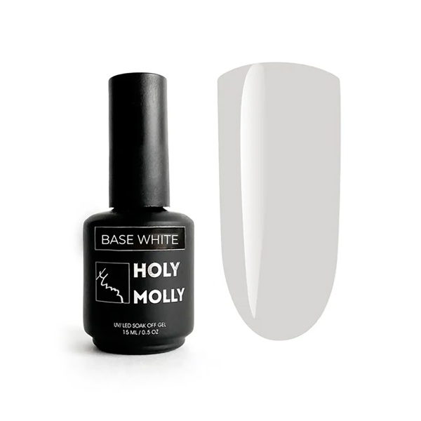 Holy Molly База для гель-лака Base, White, 15 мл купить