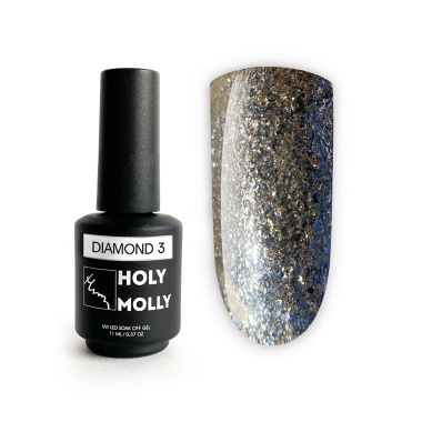 Holy Molly Гель-лак Diamond, №03, 11 мл купить