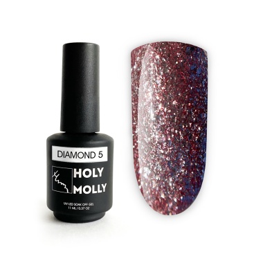 Holy Molly Гель-лак Diamond, №05, 11 мл купить
