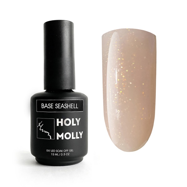 Holy Molly База для гель-лака Base, Seashell, 15 мл купить