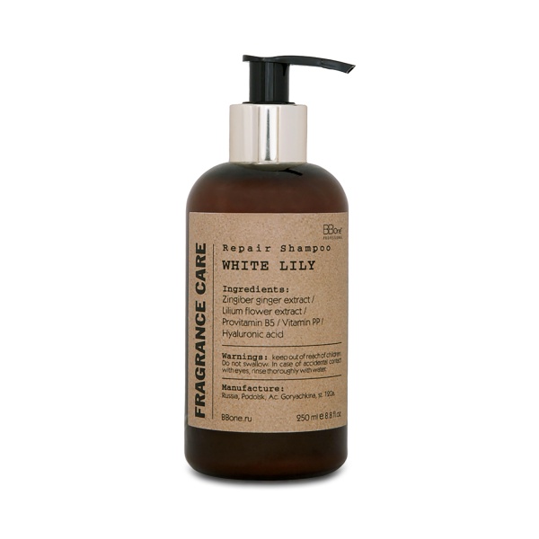 BB One Парфюмированный шампунь Fragrance Repair Shampoo, White Lily, 250 мл купить