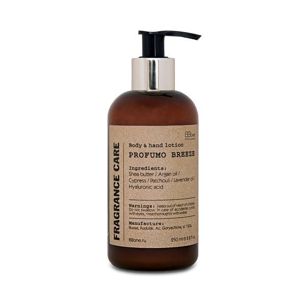 BB One Парфюмированный лосьон Fragrance Body&Hand Lotion, Profumo Breeze, 250 мл купить