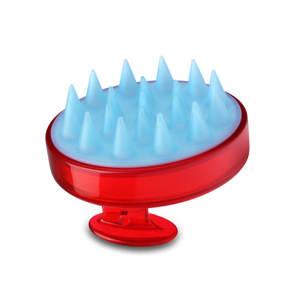 Melon Pro Массажная щётка для мытья головы с крупными зубчиками, красная купить