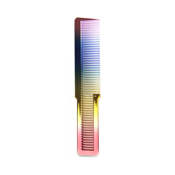 Melon Pro Расческа пластиковая рабочая для уклакди 23 х 2.5 х 3см, радужная купить