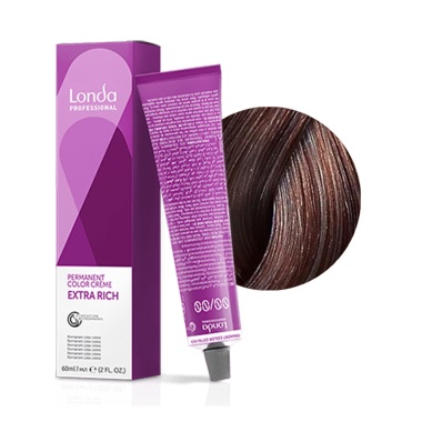 Londa Professional Стойкая крем-краска Londacolor, 7/75 блонд коричнево-красный, 60 мл купить