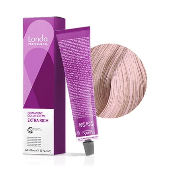 Londa Professional Стойкая крем-краска Londacolor, 10/65 клубничный блонд, 60 мл купить