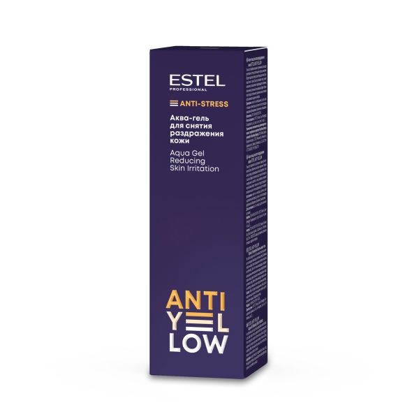 Estel Professional Аква-гель для снятия раздражения кожи Anti-Yellow, 80 мл купить