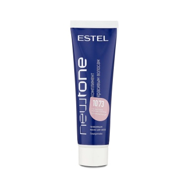 Estel Professional Тонирующая маска для волос Newtone, 10/73 светлый блондин коричнево-золотистый, 60 мл купить