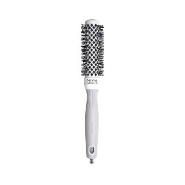 Olivia Garden Термобрашинг Expert Blowout Shine White & Grey, 25 мм купить