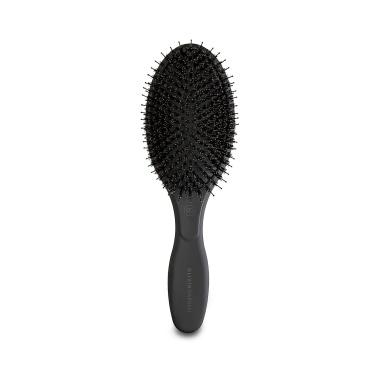 Olivia Garden Щетка для волос Expert Care Oval Boar & Nylon Bristles Black Label купить