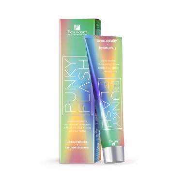 Fauvert Professionnel Прямой краситель с ценными маслами и витаминами Panky Flash, нейтральный Blanc, 100 мл купить