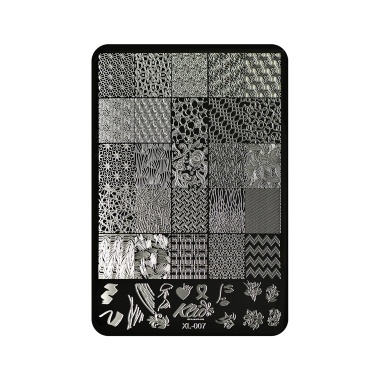 Klio professional Пластина для стемпинга, XL-007 купить
