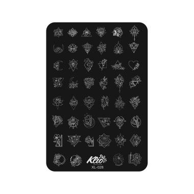 Klio professional Пластина для стемпинга, XL-028 купить