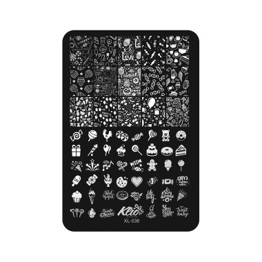 Klio professional Пластина для стемпинга, XL-036 купить