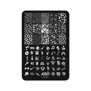 Klio professional Пластина для стемпинга, XL-037 купить
