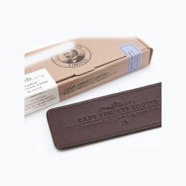 Captain Fawcett Чехол для расчески для бороды купить