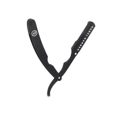 Rebel Barber Опасная бритва с защитой и сменным лезвием Protector Black купить
