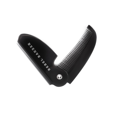 Rebel Barber Расческа для усов Folding Moustache Comb купить