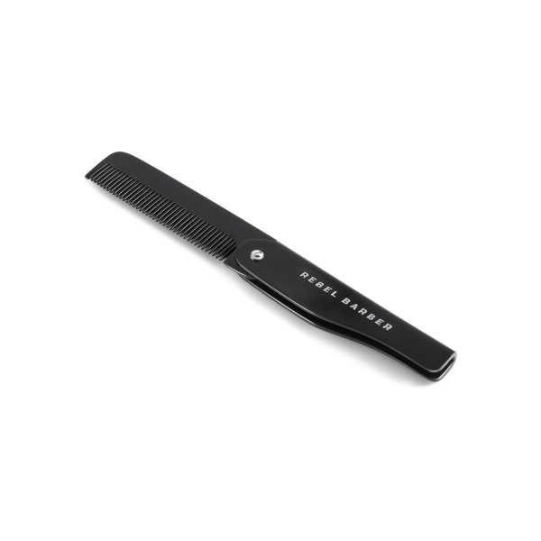 Rebel Barber Расческа для бороды Folding Beard Comb купить