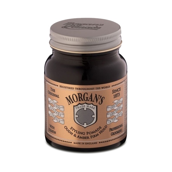 Morgan's Помада для укладки Pomade Oudh & Amber, сильная фиксация, сильный блеск, 100 гр купить