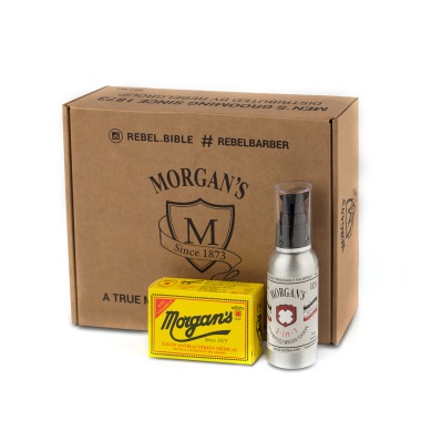 Morgan's Набор для ухода за телом: шампунь, гель для душа, гель для бритья 3в1 + антибактериальное мыло купить
