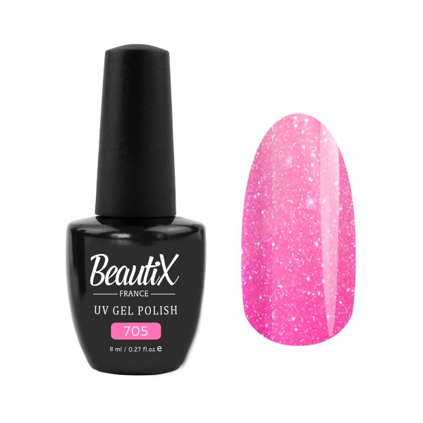 Beautix Гель-лак UV Gel Polish Mini, №705, 8 мл купить