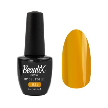 Beautix Гель-лак UV Gel Polish Mini, №821 Pantone Dark Cheddar, 8 мл купить