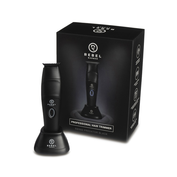 Rebel Barber Профессиональный триммер для стрижки волос Predator Black купить