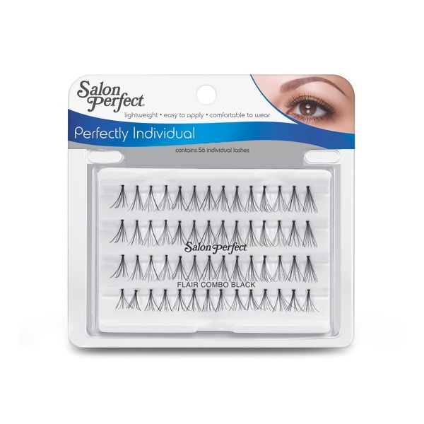 Salon Perfect Комбо-упаковка пучковые ресницы Perfectly Individual Lash Combo, черные купить