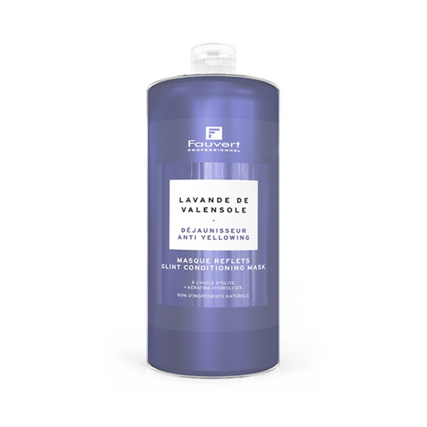 Fauvert Professionnel Оттеночная питательная маска Lumières de Provence, анти-желтый Лаванда валенсола, 1000 мл купить