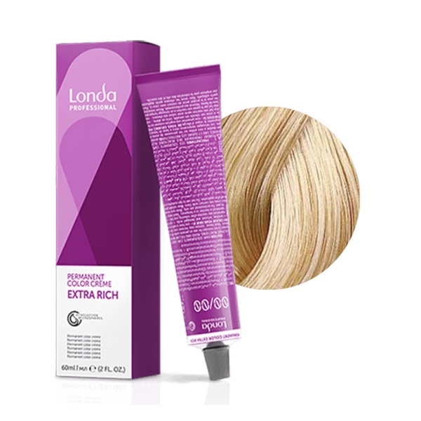 Londa Professional Стойкая крем-краска Londacolor, 10/38 яркий блонд золотисто-жемчужный, 60 мл купить