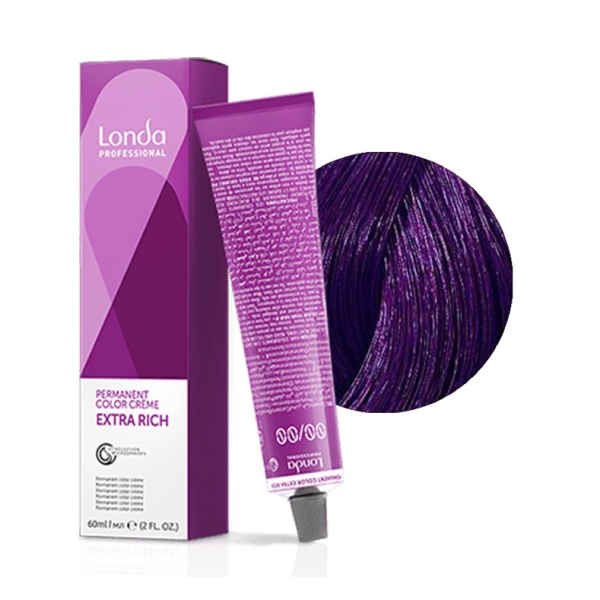 Londa Professional Стойкая крем-краска Londacolor, 5/6 светлый шатен фиолетовый, 60 мл купить