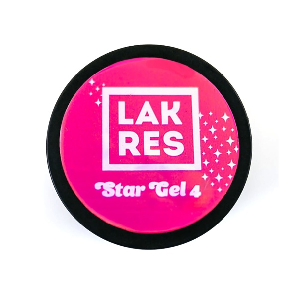 Lakres Гель моделирующий Star Gel, №4, 15 гр, срок годности до 08.2024 купить