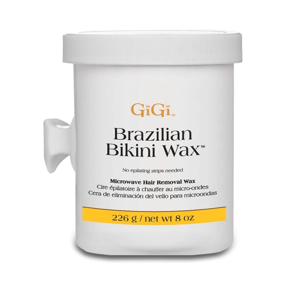 GiGi Твердый бразильский воск для микроволновой печи Brazilian Bikini Wax Microwave Formula, 226 г., купить