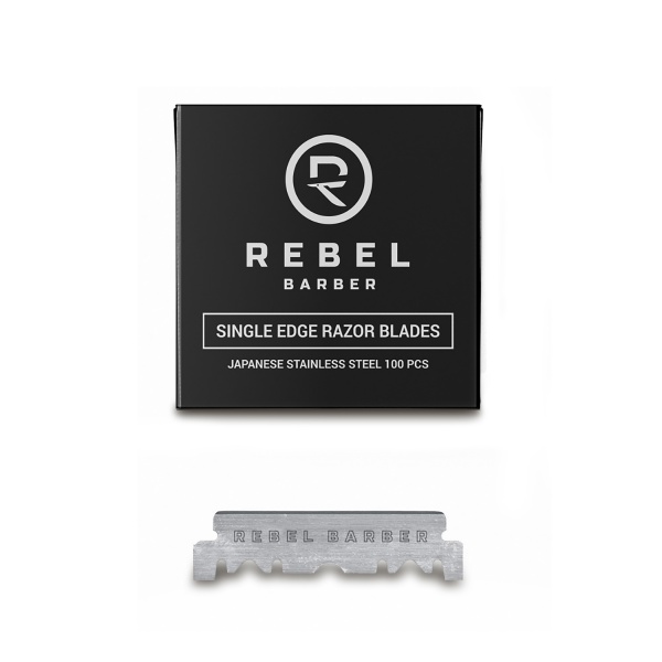 Rebel Barber Сменные лезвия для опасных бритв Single Blade, 100 шт купить