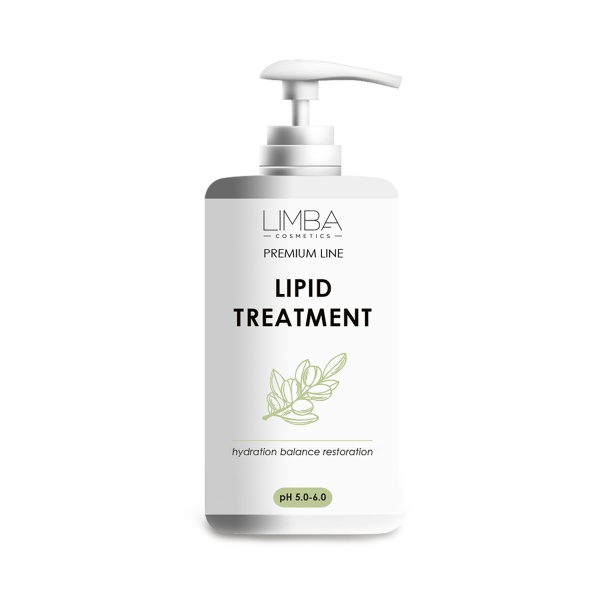 Limba Cosmetics Маска-репозитор для волос Premium Line Lipid Treatment, 750 мл купить