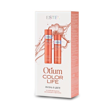 Estel Professional Набор для окрашенных волос Otium Color Life: шампунь 250 мл, бальзам 200 мл купить