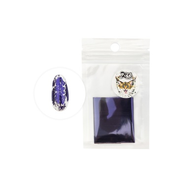 Zoo Nail Art Фольга переводная глянцевая, №1426 баклажан, 4x50 см купить