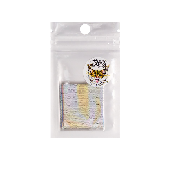 Zoo Nail Art Фольга переводная хром голография, №1467 кубики, 4x50 см купить
