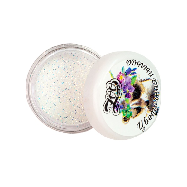 Zoo Nail Art Глиттер с зеркальным блеском Цветочная пыльца, №1614, 1 гр купить