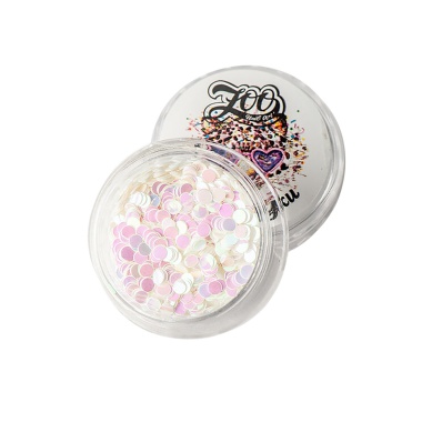 Zoo Nail Art Камифубуки белые перламутровые с розовым, 1 гр купить
