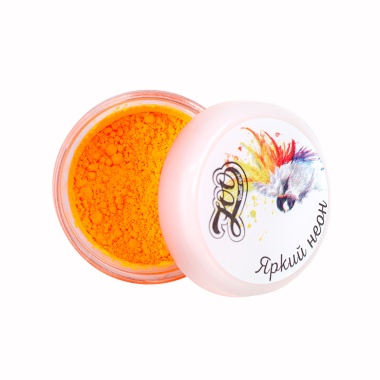 Zoo Nail Art Пигмент для втирки Яркий неон, 1 гр купить