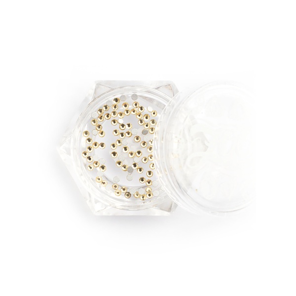 Zoo Nail Art Стразы стеклянные Jonquil, №1110 SS3, 1.3 мм, 100 шт купить