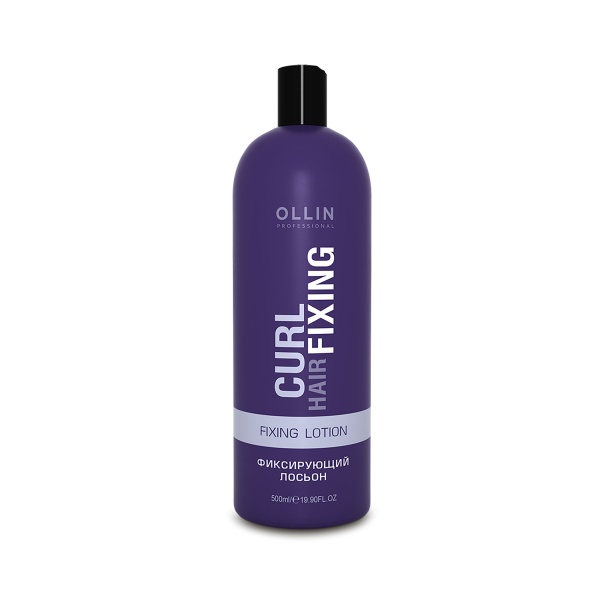 Ollin Professional Фиксирующий лосьон Curl Hair Fixing Lotion, 500 мл купить