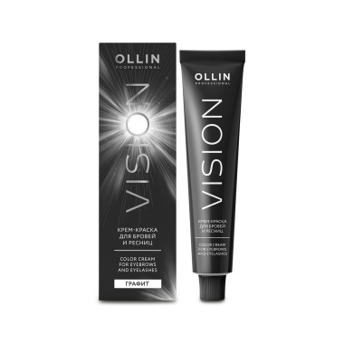 Ollin Professional Крем-краска для бровей и ресниц Vision, 20 мл купить