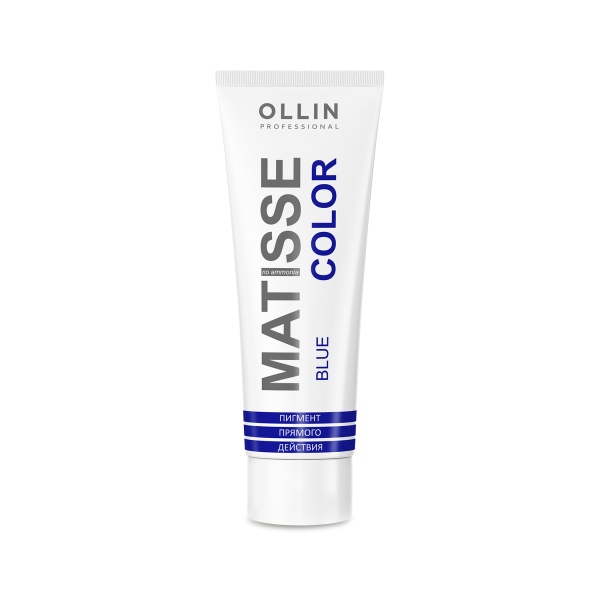 Ollin Professional Пигмент прямого действия Matisse Color, Blue/синий, 100 мл купить